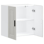 HKH Mueble de Cocina de Pared Porto Brillante - Blanco