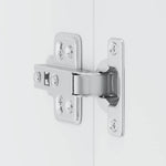 HKH Mueble de Cocina de Pared Porto Brillante - Blanco