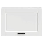 HKH Armario de Pared de Cocina Oporto en Madera Artificial Blanca