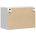 HKH Armario de Pared de Cocina Oporto en Madera Artificial Blanca