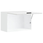 HKH Armario de Pared de Cocina Oporto en Madera Artificial Blanca