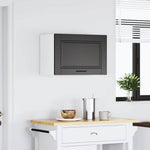 HKH Armario de Pared de Cocina Oporto - Negro