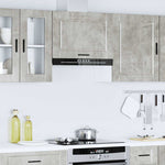 HKH Armario de Pared Cocina Oporto en Cemento - Gris
