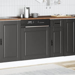 HKH Painel Máquina Lavar Louça Porto - Preto