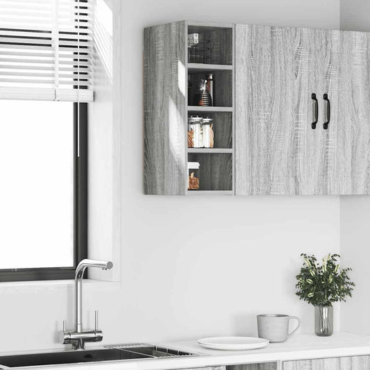 HKH Armário Suspenso Riga Sonoma - 20x29,5x60cm - Cinzento