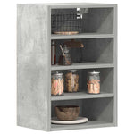 HKH Armario suspendido Riga de Cemento - 40x29,5x60 Cm - Gris