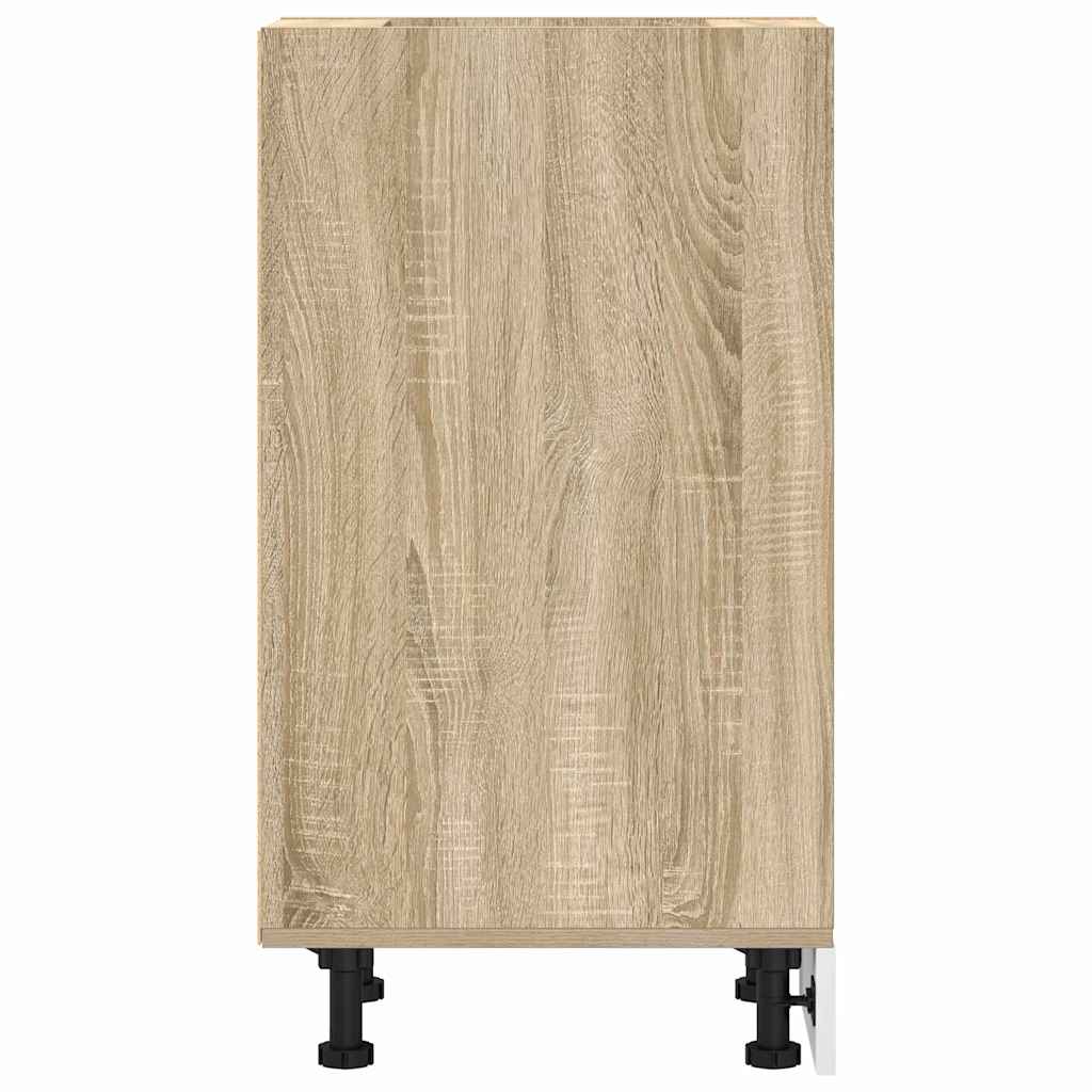 HKH Armário Inferior Riga em Carvalho Sonoma - 20x44,5x81,5cm
