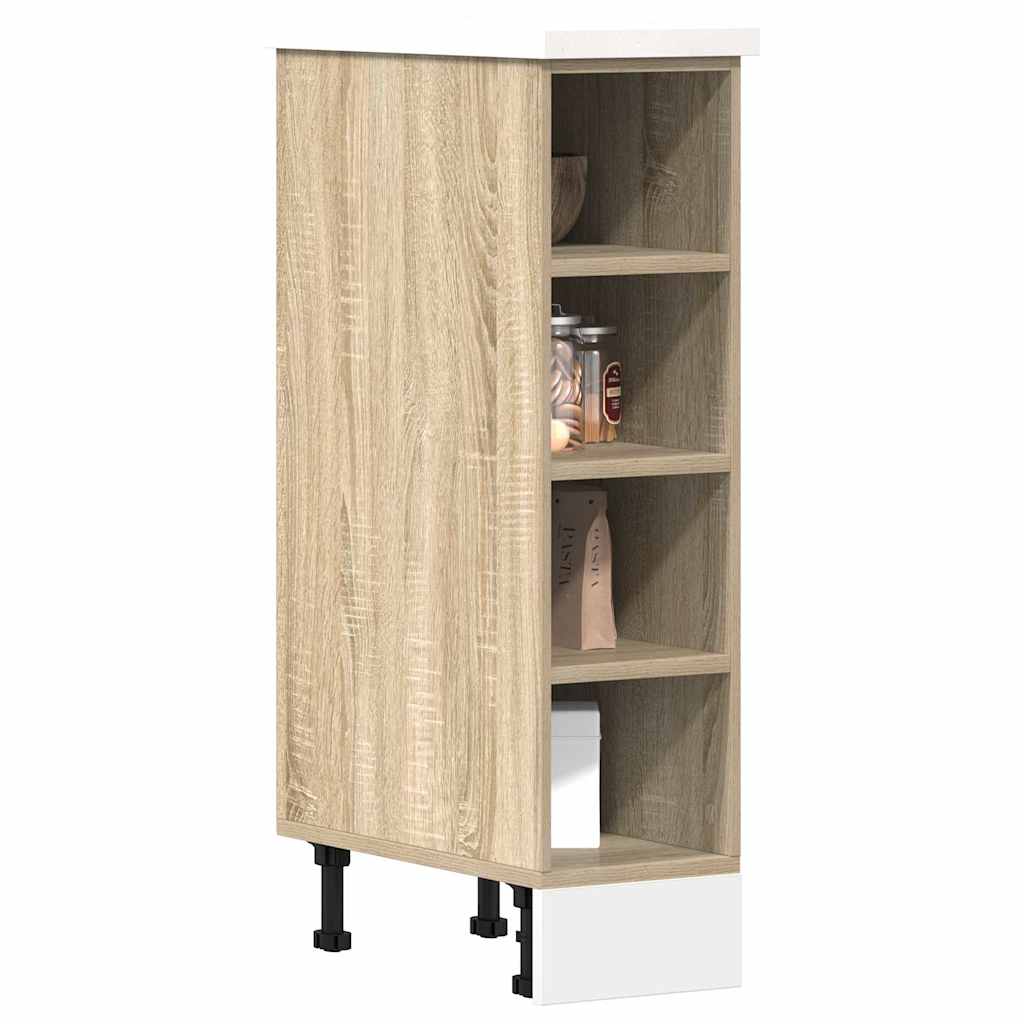 HKH Armario Bajo Riga en Roble Sonoma - 20x44,5x81,5cm