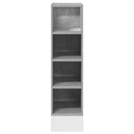 HKH Armario Inferior Riga de Cemento - 20x44,5x81,5cm - Gris