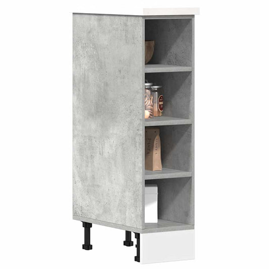 HKH Armário Inferior Riga em Cimento - 20x44,5x81,5cm - Cinzento