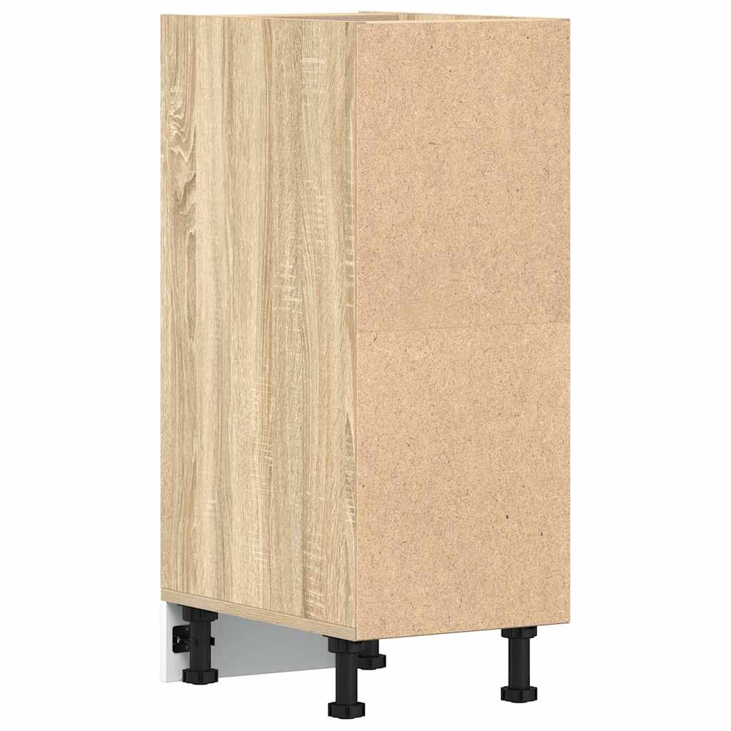 HKH Armário Inferior Riga em Carvalho Sonoma - 30x44,5x81,5cm
