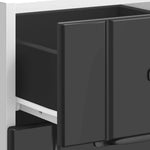 HKH Mueble bajo de cocina Lucca en Negro
