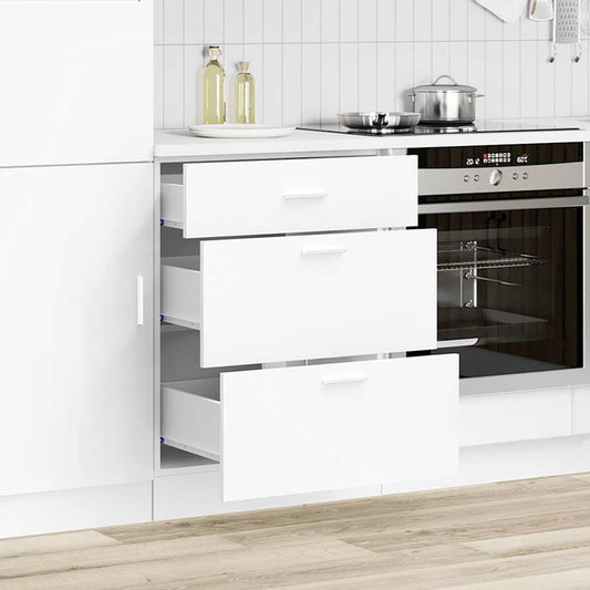 HKH Armário Base de Cozinha Lyon - Branco