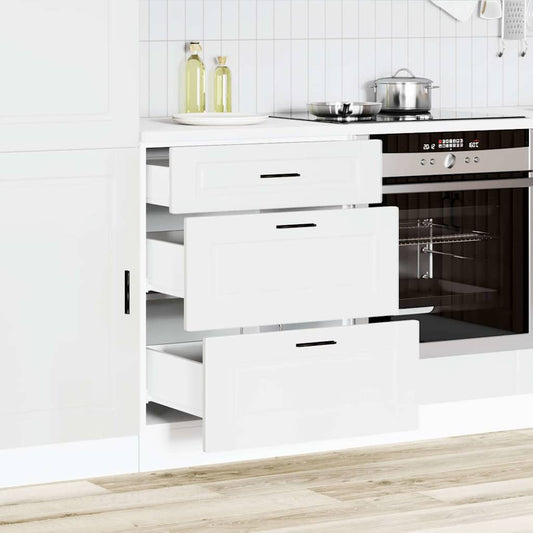 HKH Armário Base de Cozinha Porto - Branco
