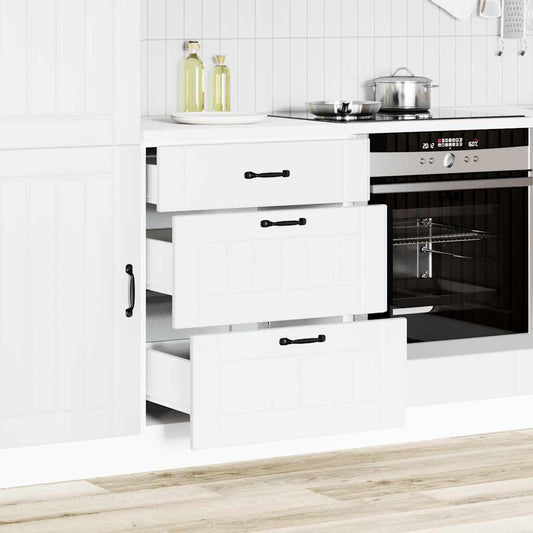 HKH Armário de Cozinha Baixo Lucca - Branco