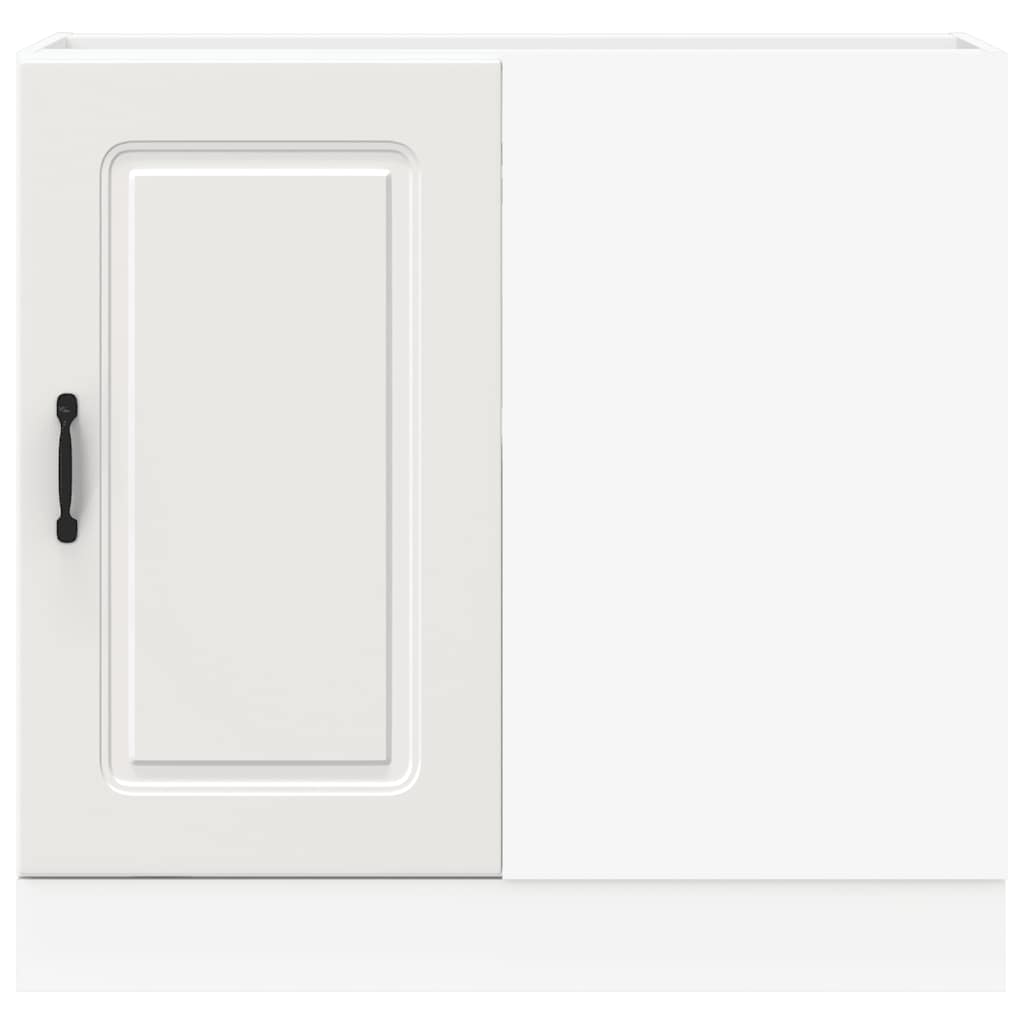 HKH Mueble bajo de cocina Kalmar de madera artificial blanca