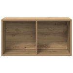 HKH Banco Sapateira em Carvalho Artisiano - 69,5x34x36 Cm