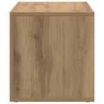 HKH Banco Sapateira em Carvalho Artisiano - 69,5x34x36 Cm