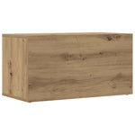 HKH Banco Sapateira em Carvalho Artisiano - 69,5x34x36 Cm