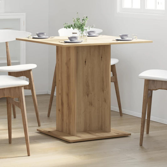 Mesa de comedor HKH de madera de ingeniería artesanal en roble