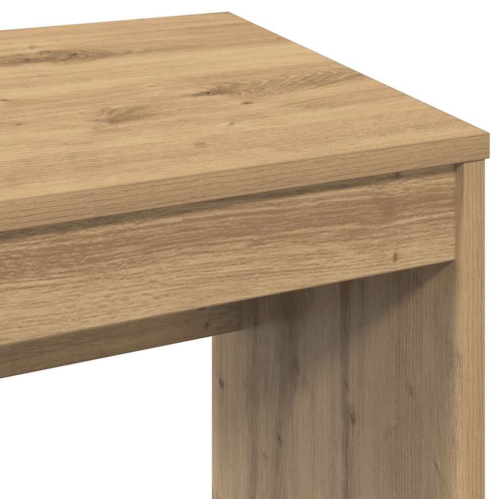 HKH Escritorio Derivados Madera en Madera Roble Artesano