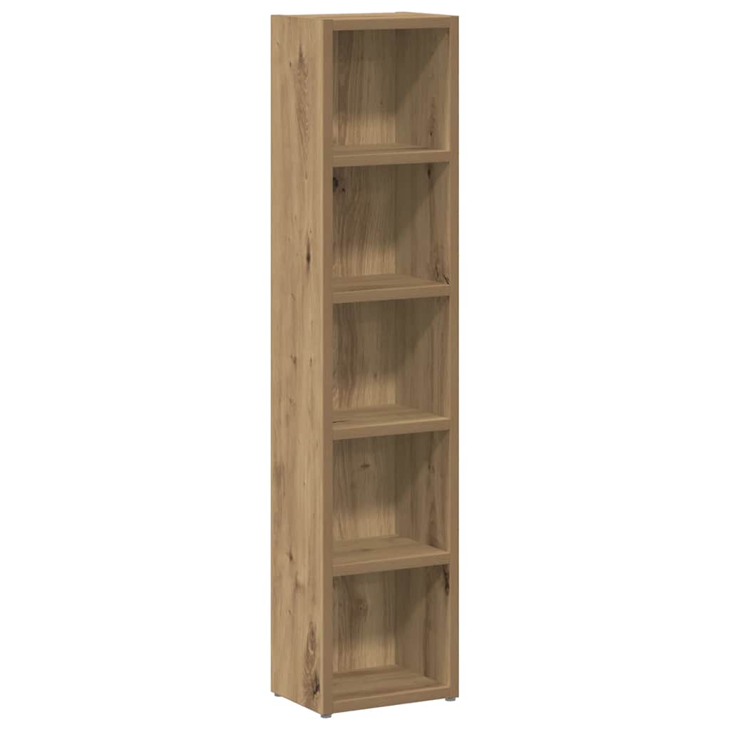 HKH Armários CD 2 Peças em Carvalho Artisiano - 21x16x93,5cm