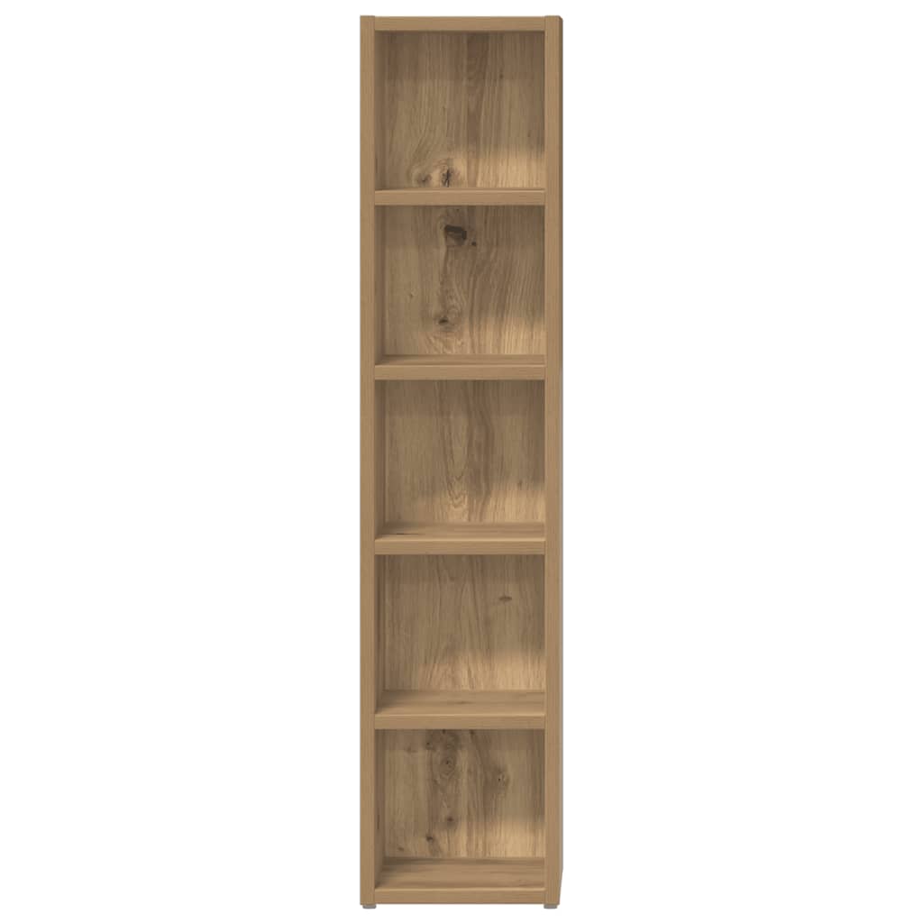 HKH Armários CD 2 Peças em Carvalho Artisiano - 21x16x93,5cm
