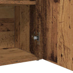 HKH Aparador Clássico em derivados de Madeira com 2 Portas e 1 Gaveta 60 X 30 X 75 Cm - Madeira Velha