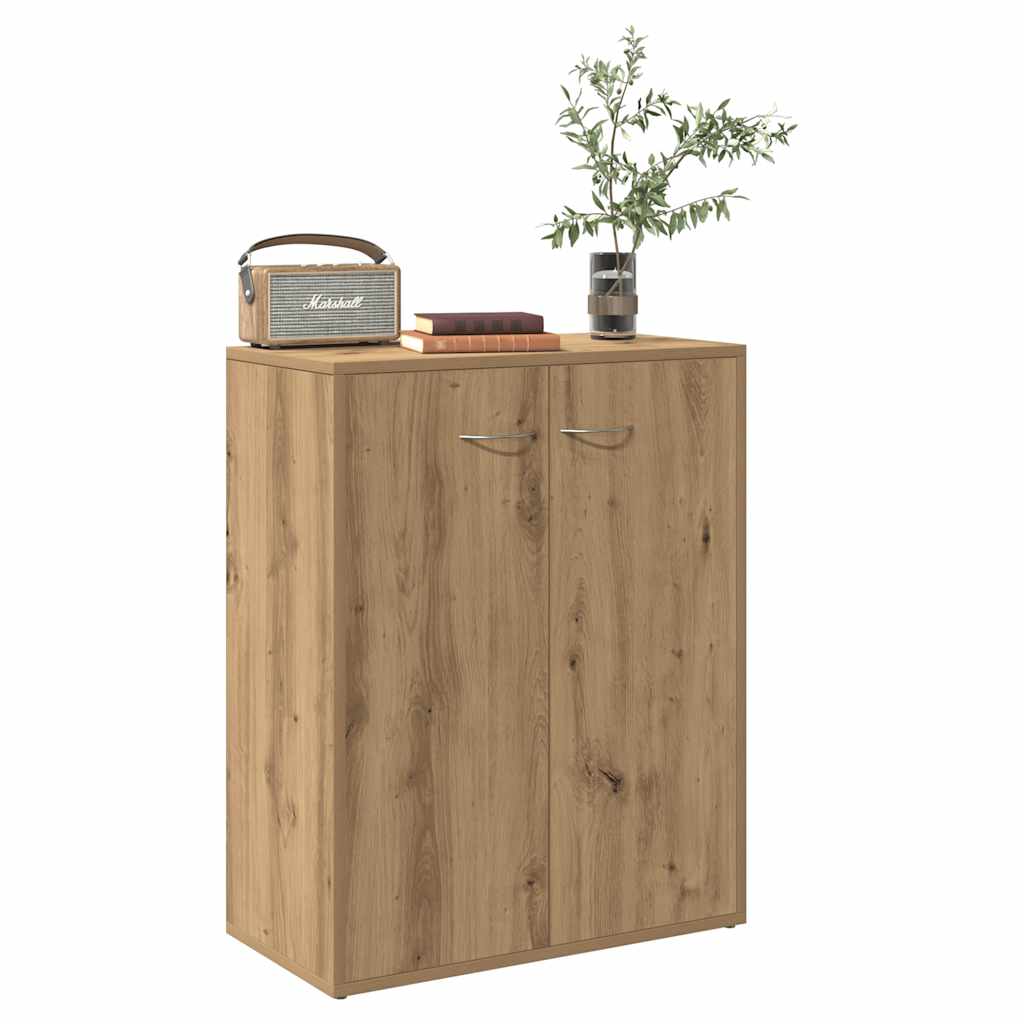 HKH Aparador Clásico en Derivados de Madera 60 X 30 X 75 Cm - Roble Artesano