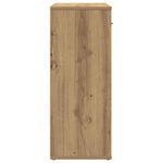 HKH Aparador Clásico en Derivados de Madera 60 X 30 X 75 Cm - Roble Artesano