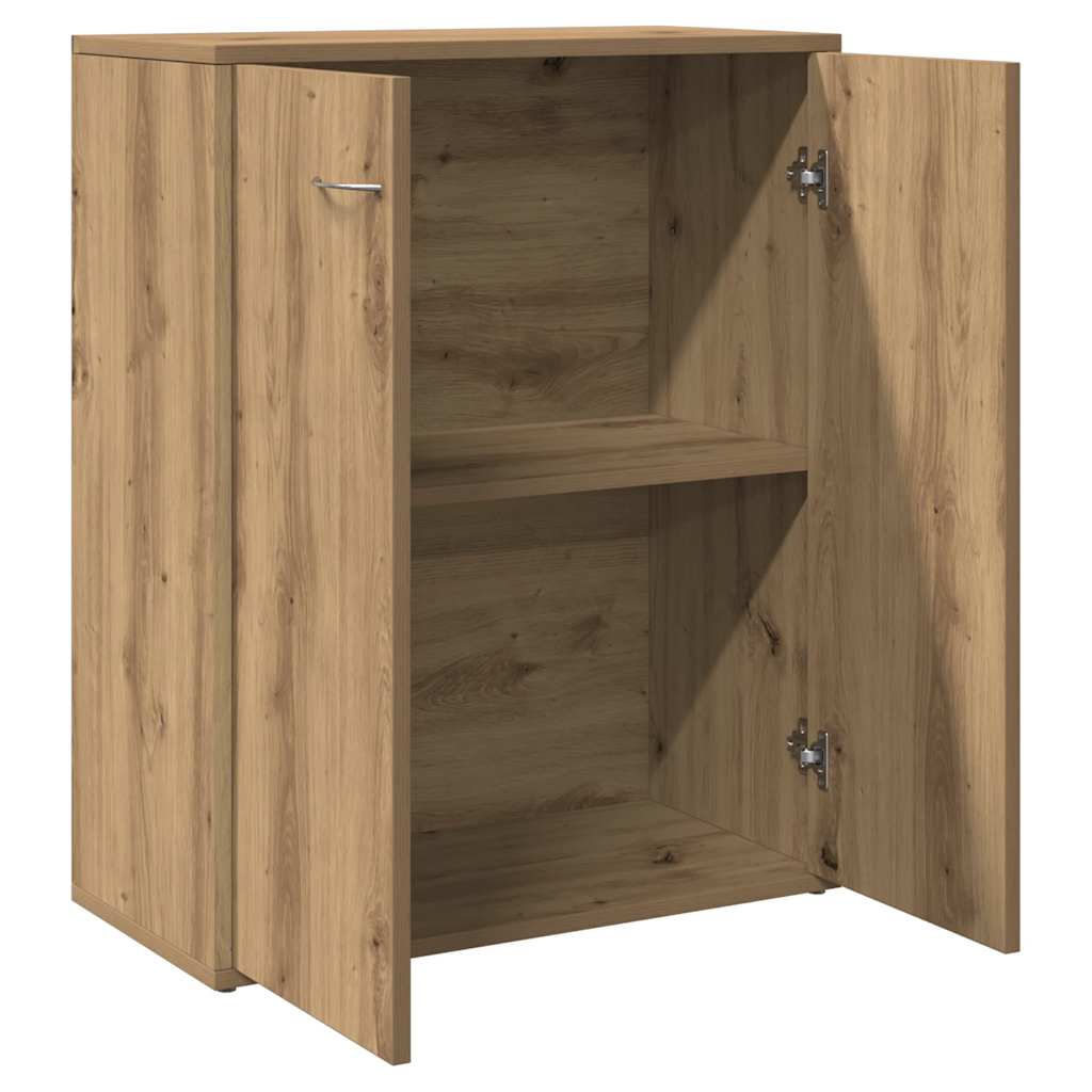 HKH Aparador Clásico en Derivados de Madera 60 X 30 X 75 Cm - Roble Artesano
