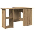 Escritorio de esquina HKH Deriv. de madera en madera de roble artesanal