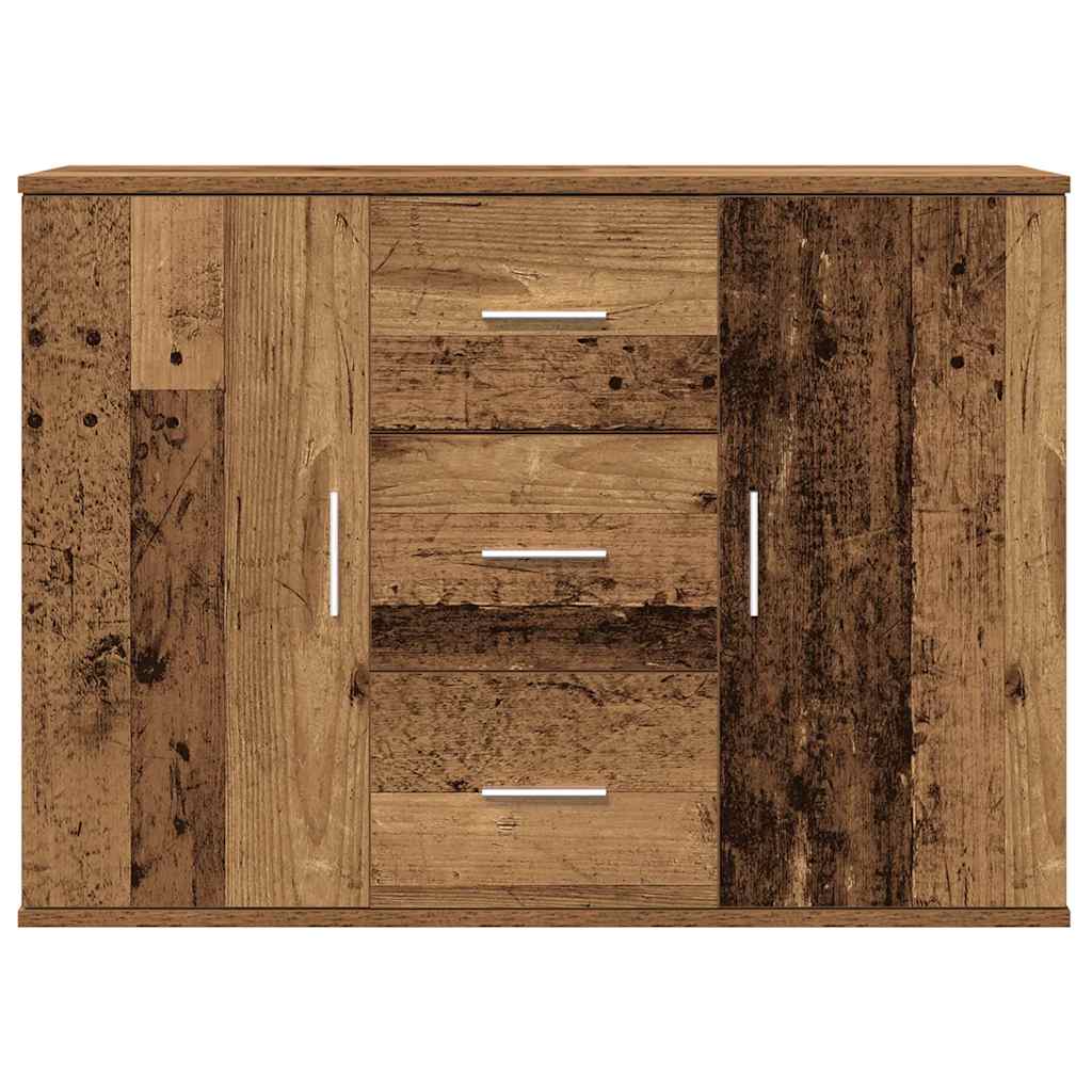 HKH Aparador Clásico en derivados de Madera, Metal 90 X 29,5 X 65 Cm - Madera Antigua