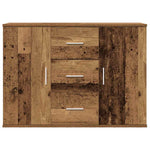 HKH Aparador Clásico en derivados de Madera, Metal 90 X 29,5 X 65 Cm - Madera Antigua