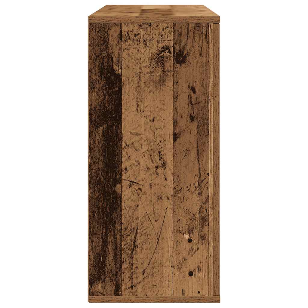 HKH Aparador Clásico en derivados de Madera, Metal 90 X 29,5 X 65 Cm - Madera Antigua
