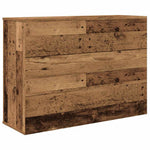 HKH Aparador Clásico en derivados de Madera, Metal 90 X 29,5 X 65 Cm - Madera Antigua
