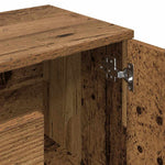 HKH Aparador Clásico en derivados de Madera, Metal 90 X 29,5 X 65 Cm - Madera Antigua