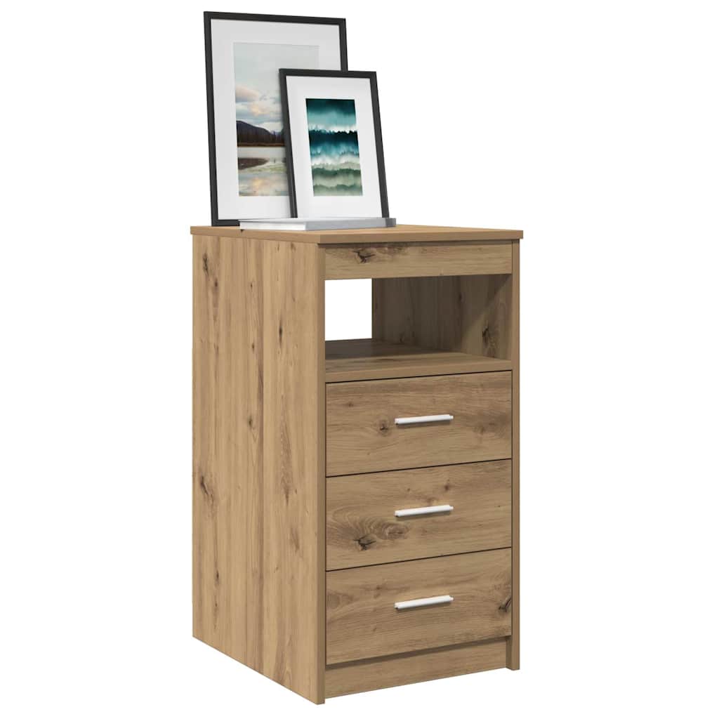HKH Cajonera de Roble Artesanal - 40x50x76 Cm