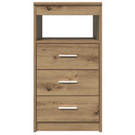 HKH Cajonera de Roble Artesanal - 40x50x76 Cm