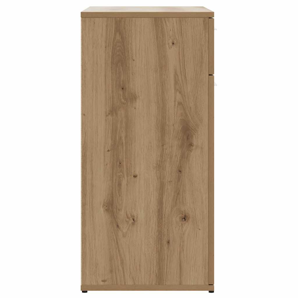HKH Aparador em derivados de Madeira 80 X 36 X 75 Cm - Carvalho Artisiano