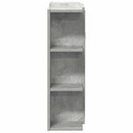 Mueble de Baño HKH Con Espejo - 80x20,5x64cm - Gris
