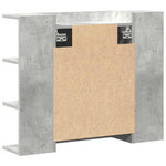 Mueble de Baño HKH Con Espejo - 80x20,5x64cm - Gris