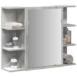Mueble de Baño HKH Con Espejo - 80x20,5x64cm - Gris