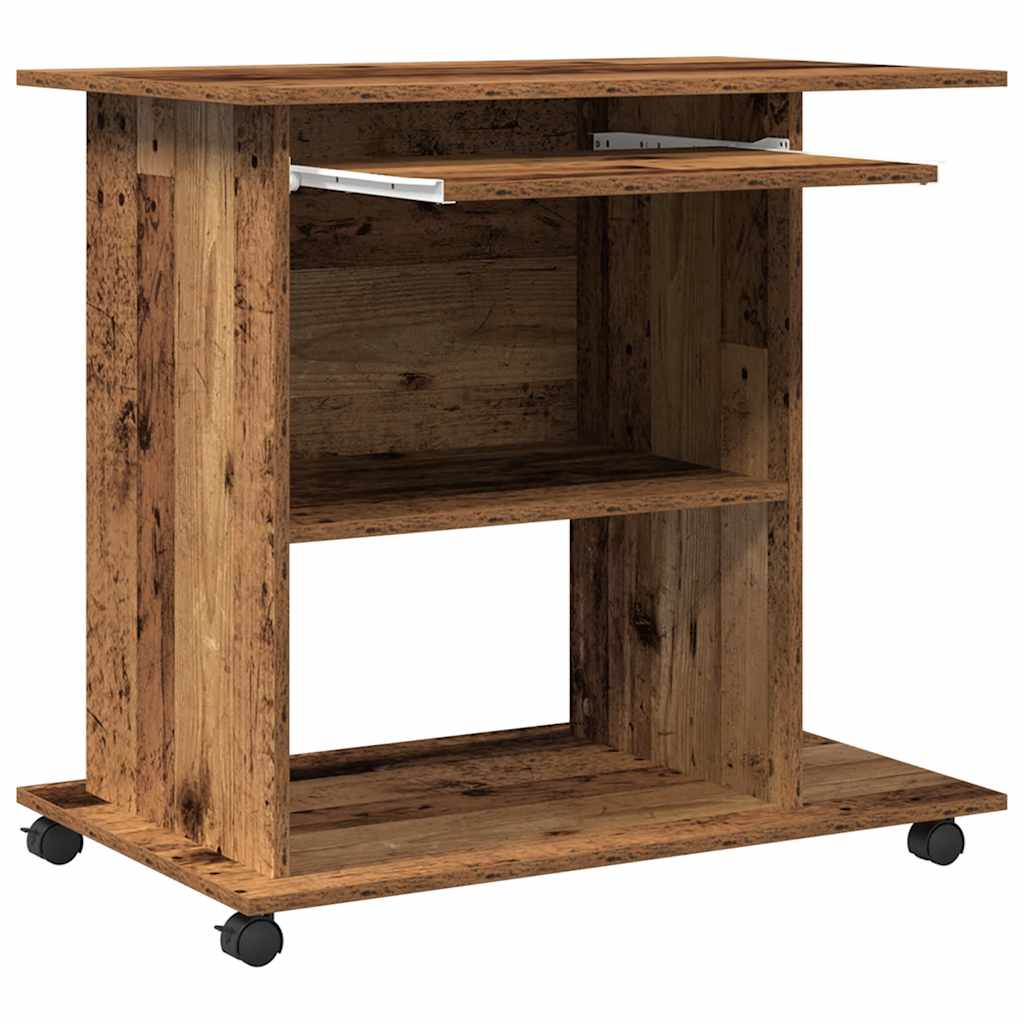 HKH Escritorio de Computadora de Madera Contrachapada - Vieja