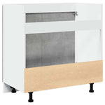 HKH Armário Inferior Lava - Loiça Lyon - Cinzento