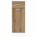 HKH Mueble Bajo C/ Cajones Lyon en Roble Artesanal