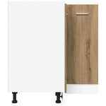HKH Mueble de Cocina Lyon en Roble Artesanal - 75,5x75,5x81,5cm