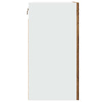 HKH Armário Suspenso Lyon em Madeira Velha - 40x31x60 Cm