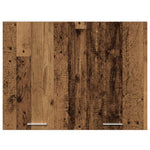 Armario de pared HKH Lyon en madera envejecida - 80x31x60 cm