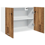 Armario de pared HKH Lyon en madera envejecida - 80x31x60 cm
